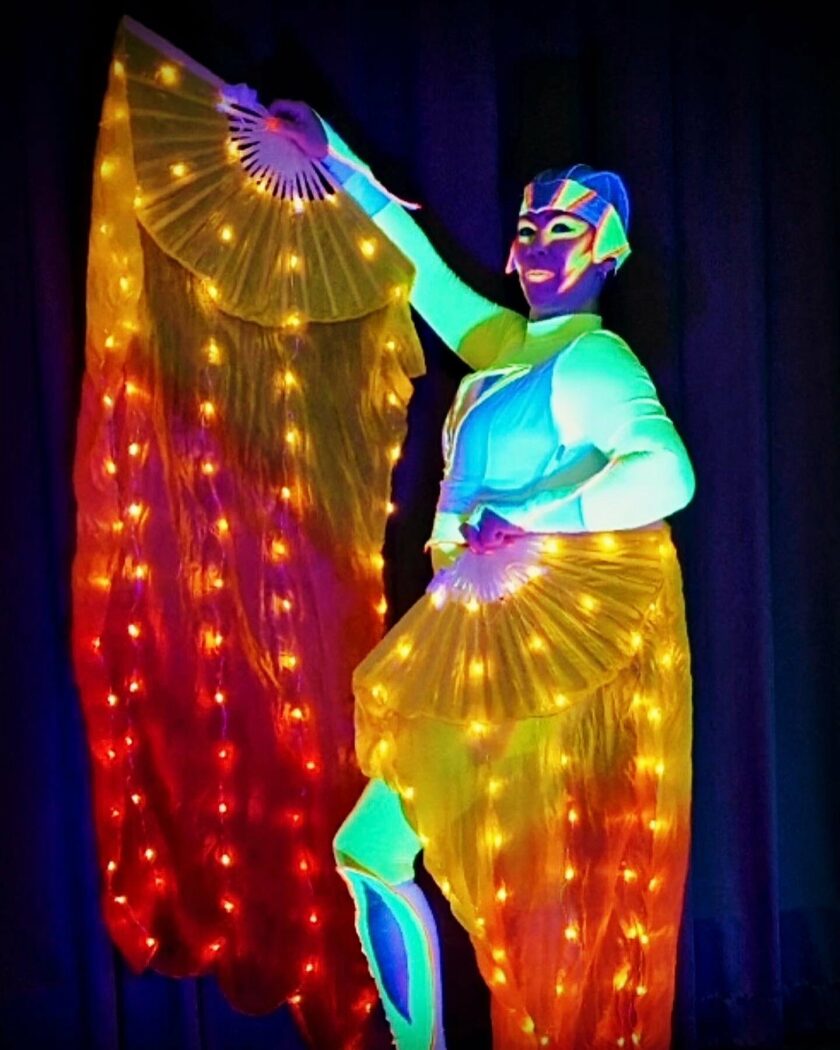 LED viuhkat