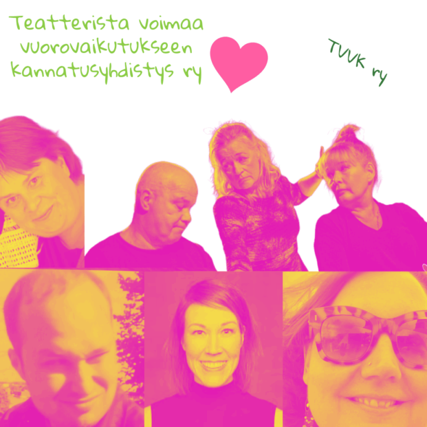 Kuvassa ovat ryhmän jäsenistä vasemmalta ylhäältä alkaen Anne Vuorenpää, Petri Mäkipää, Marjo Hämäläinen sekä Pirkko Pike Kontkanen ja alhaalla vasemmalta alkaen Rami Saarikoski, Hanna Gibson sekä Terhi Loimuneva